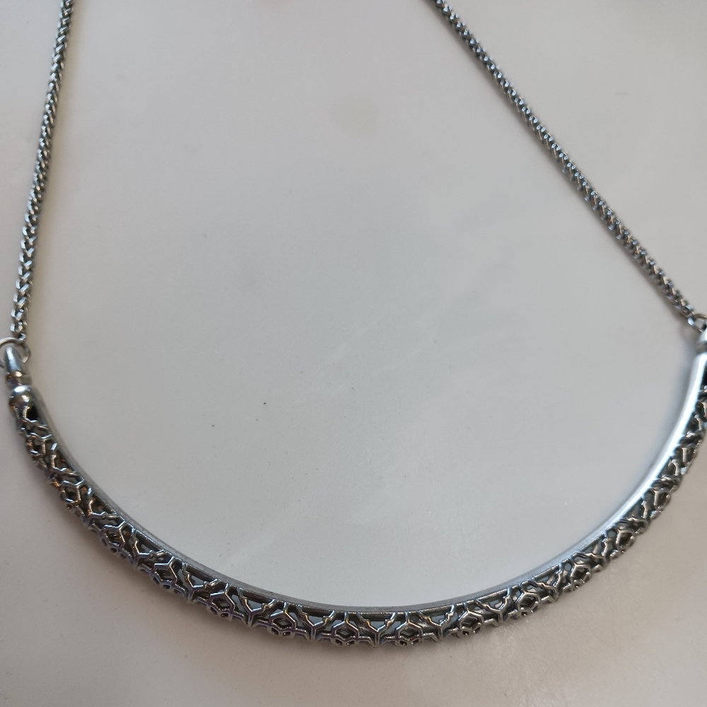 Kendra Scott Lucy adjustable necklace - silver